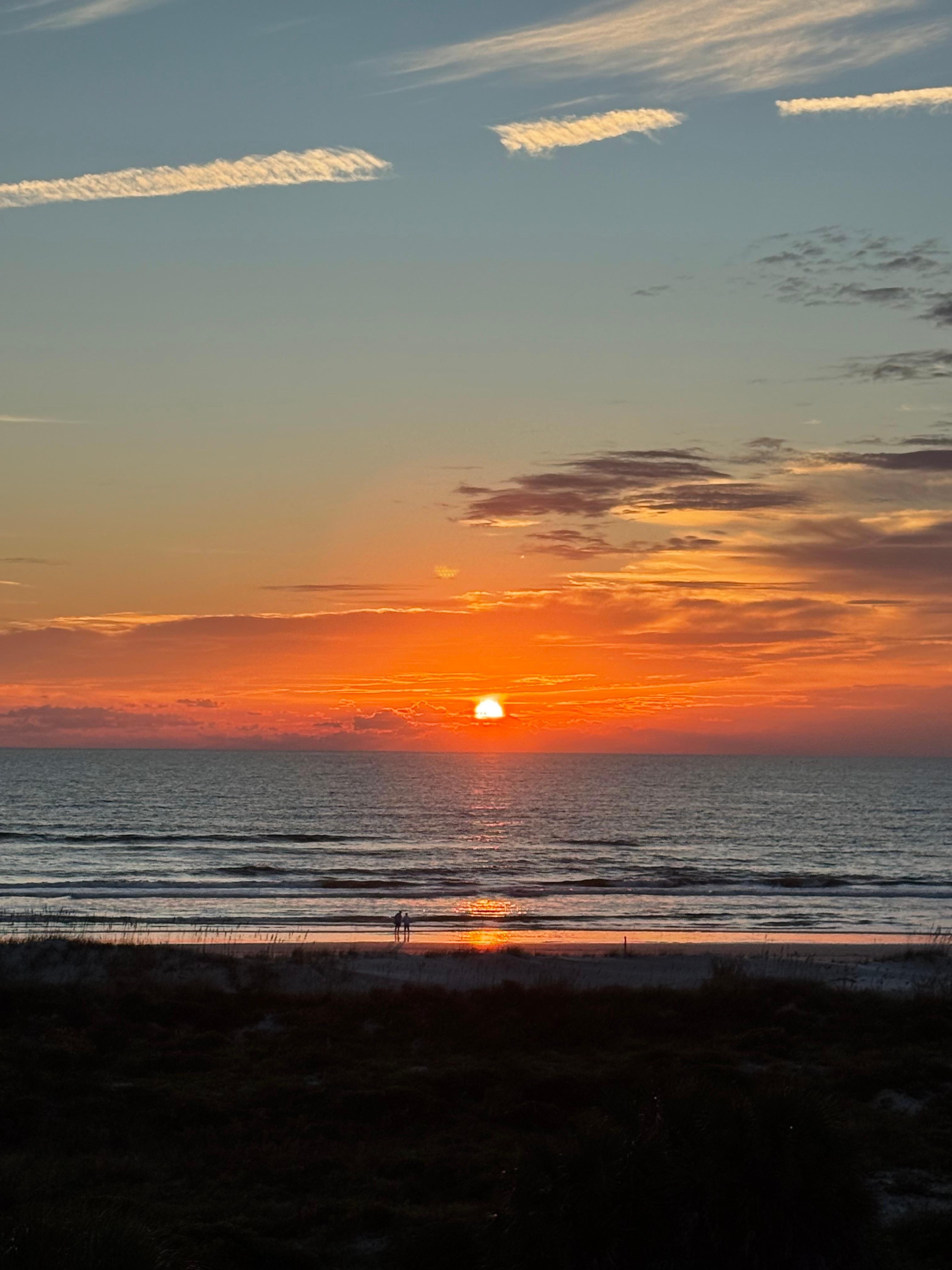 View from our balcony 