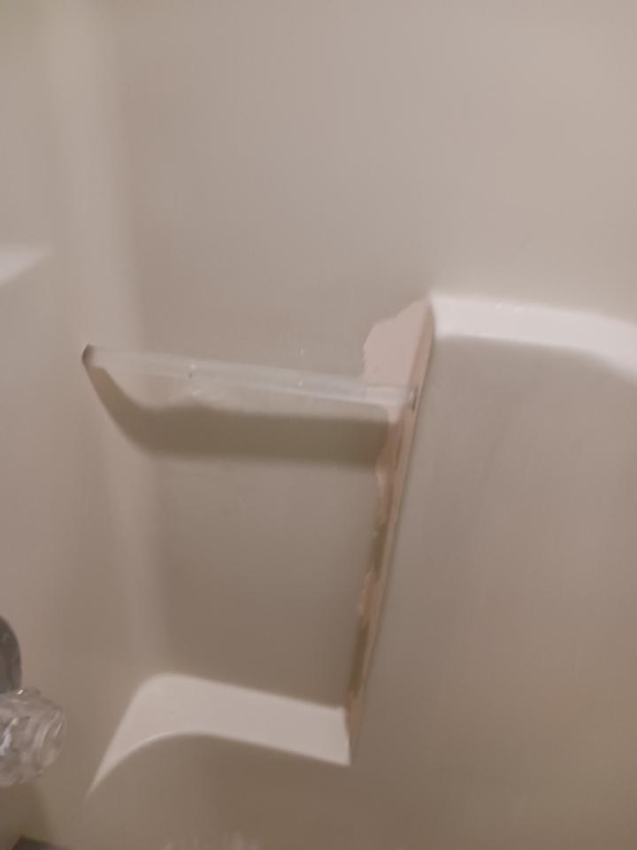 Bathtub in need of repair 