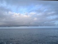 From the deck.