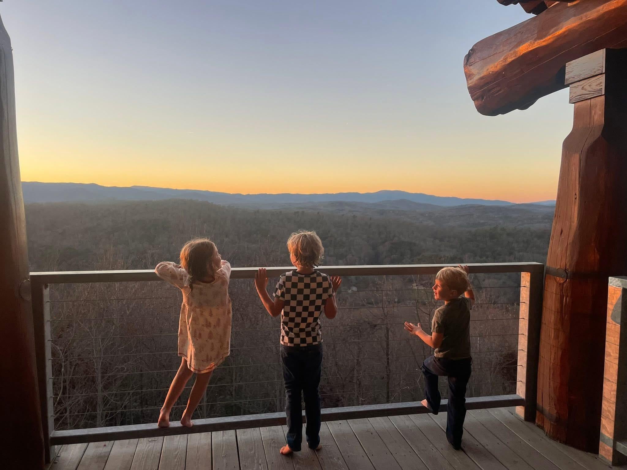 View from one of the porches