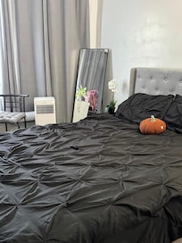 The bed… Oh, the bed…