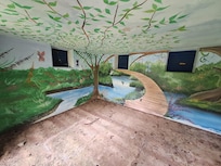 Artwork in Nature Reserve next door