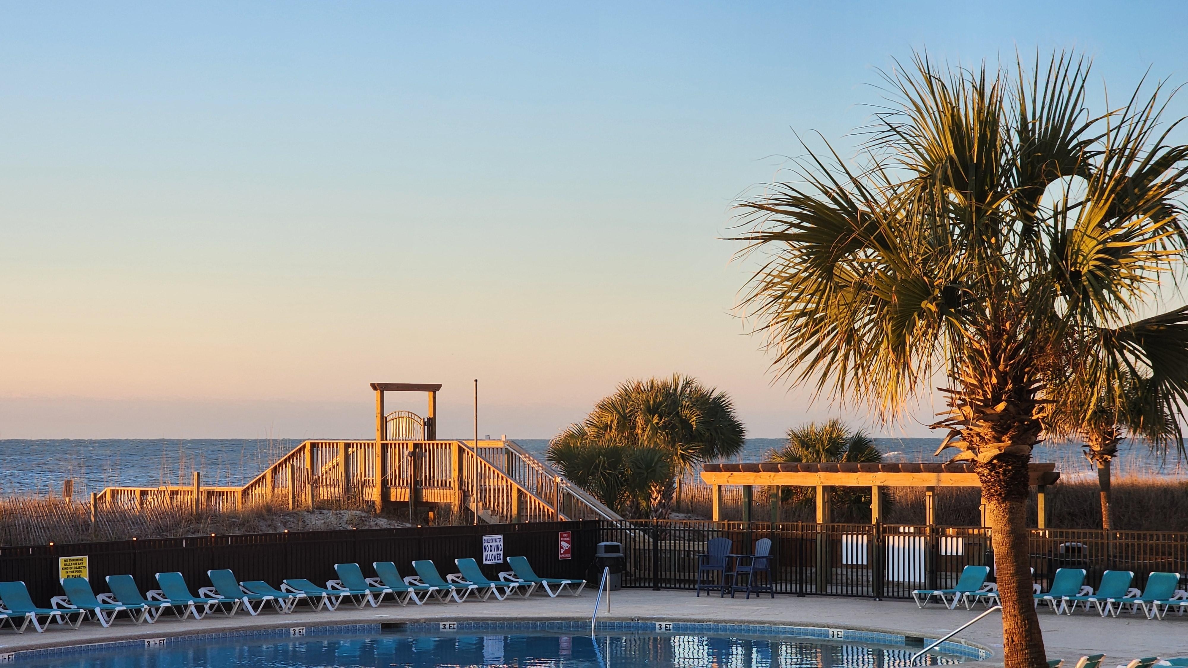 2 Boardwalks from property to beach