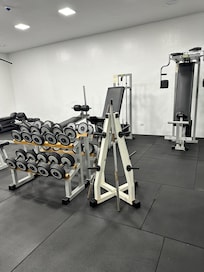 Gym area