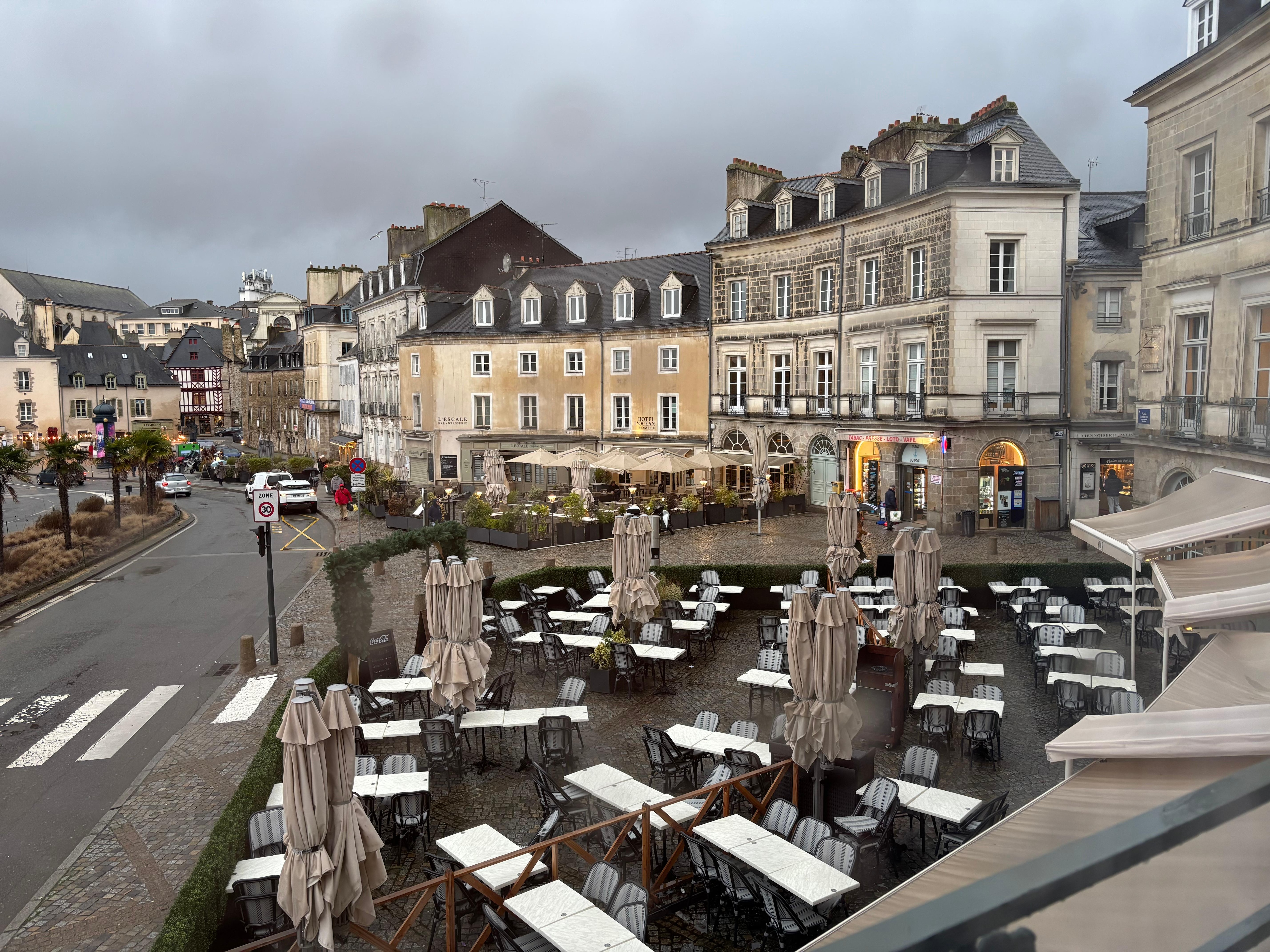 Vue depuis la chambre 