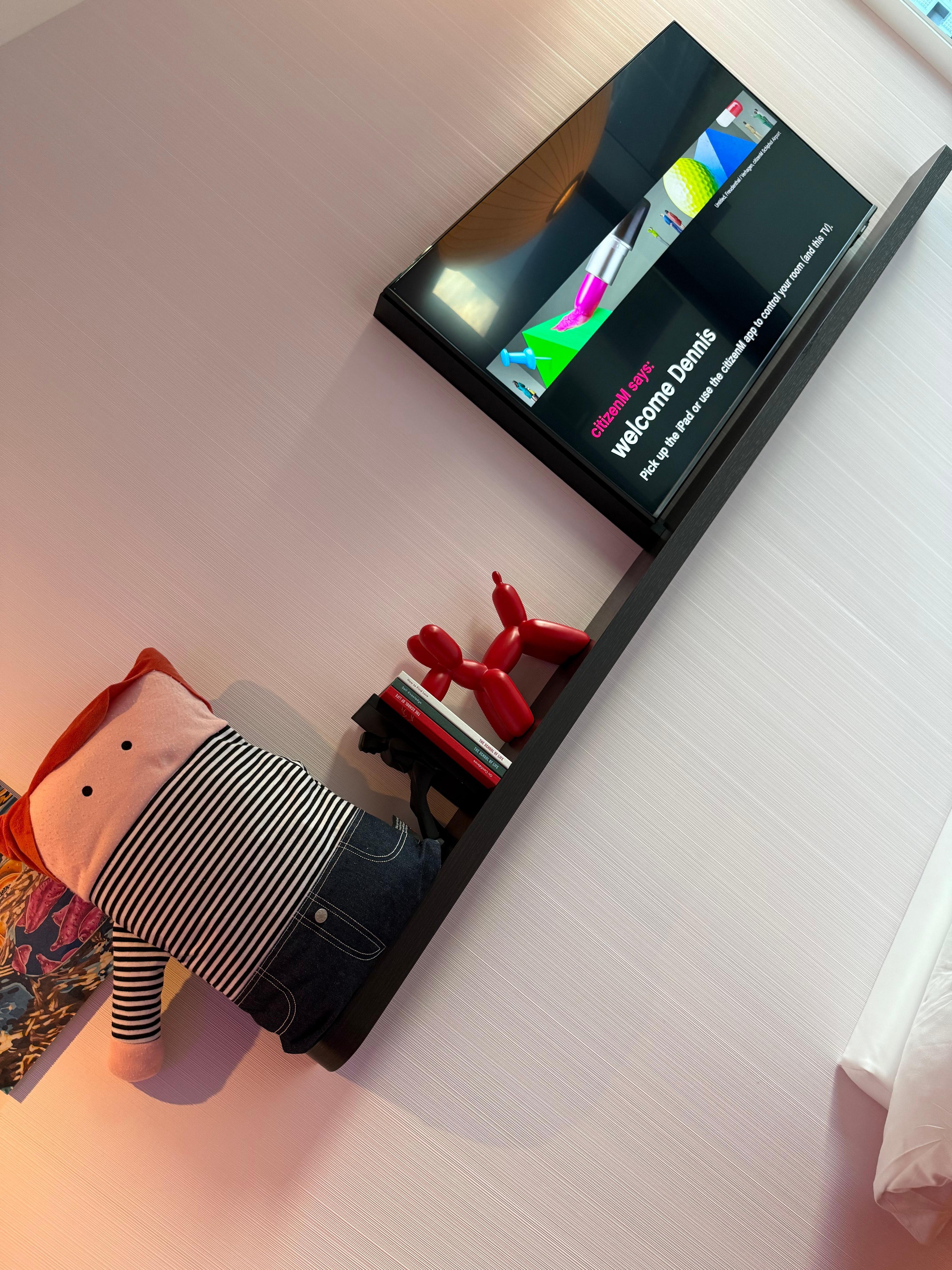 Tv area in room