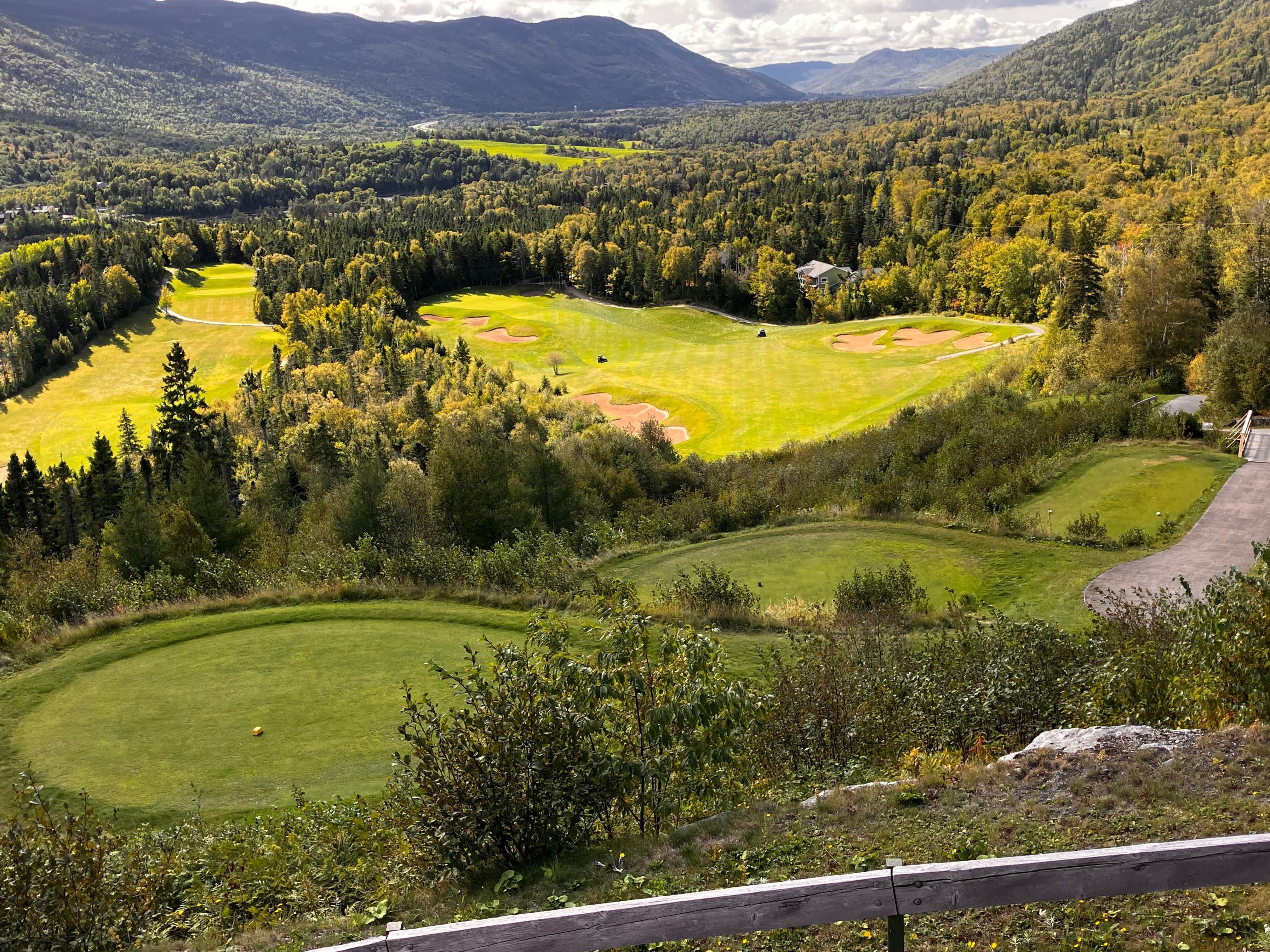 Picture of the golf course. 