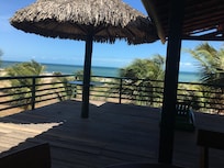 View from dinning area.