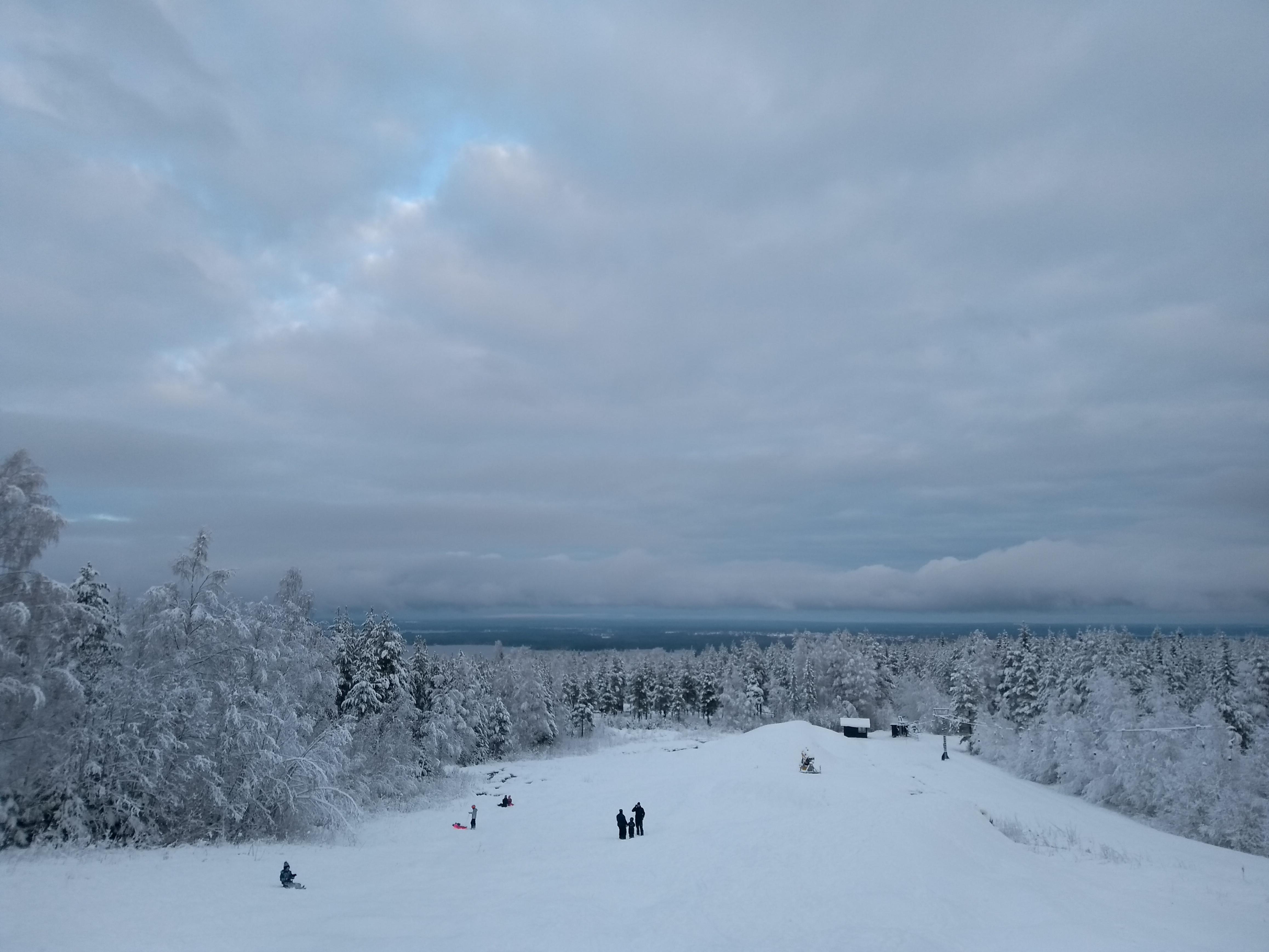 View from nearby skiing resort Gesundaberget