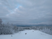 View from nearby skiing resort Gesundaberget