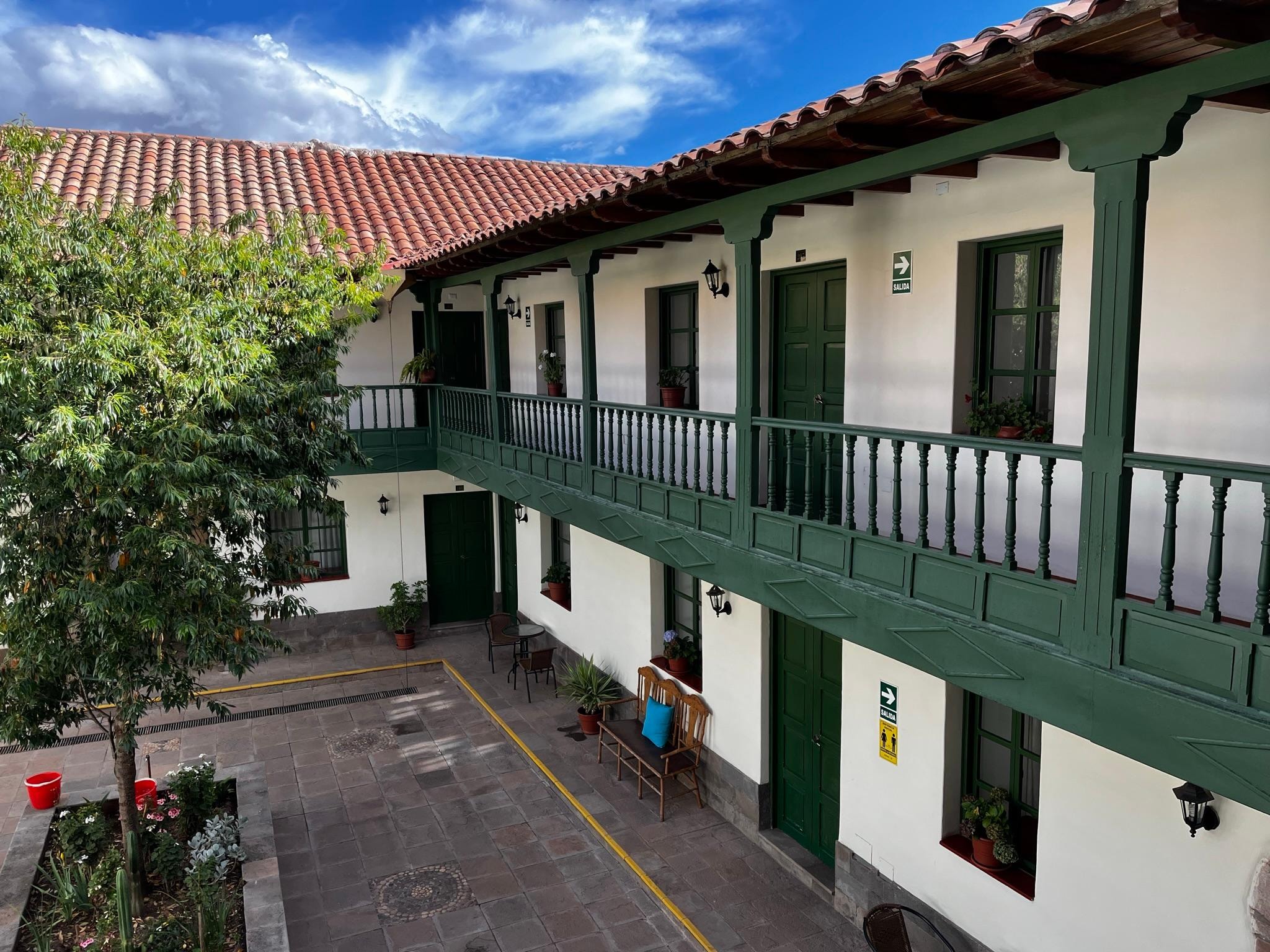 Pátio interno
