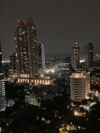 City view from 19th floor (night)