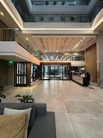 Hotel reception area