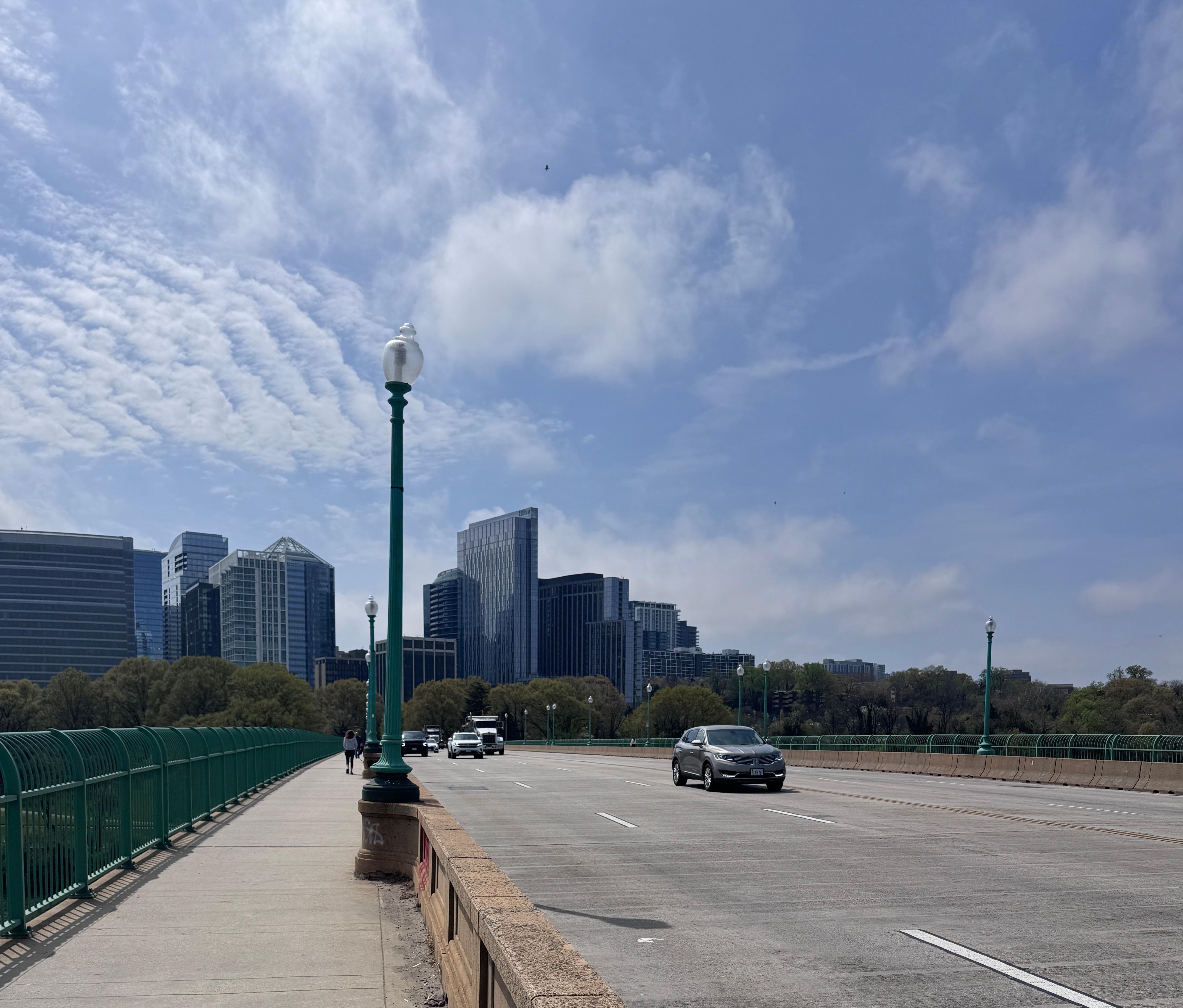 From far side to see Hilton