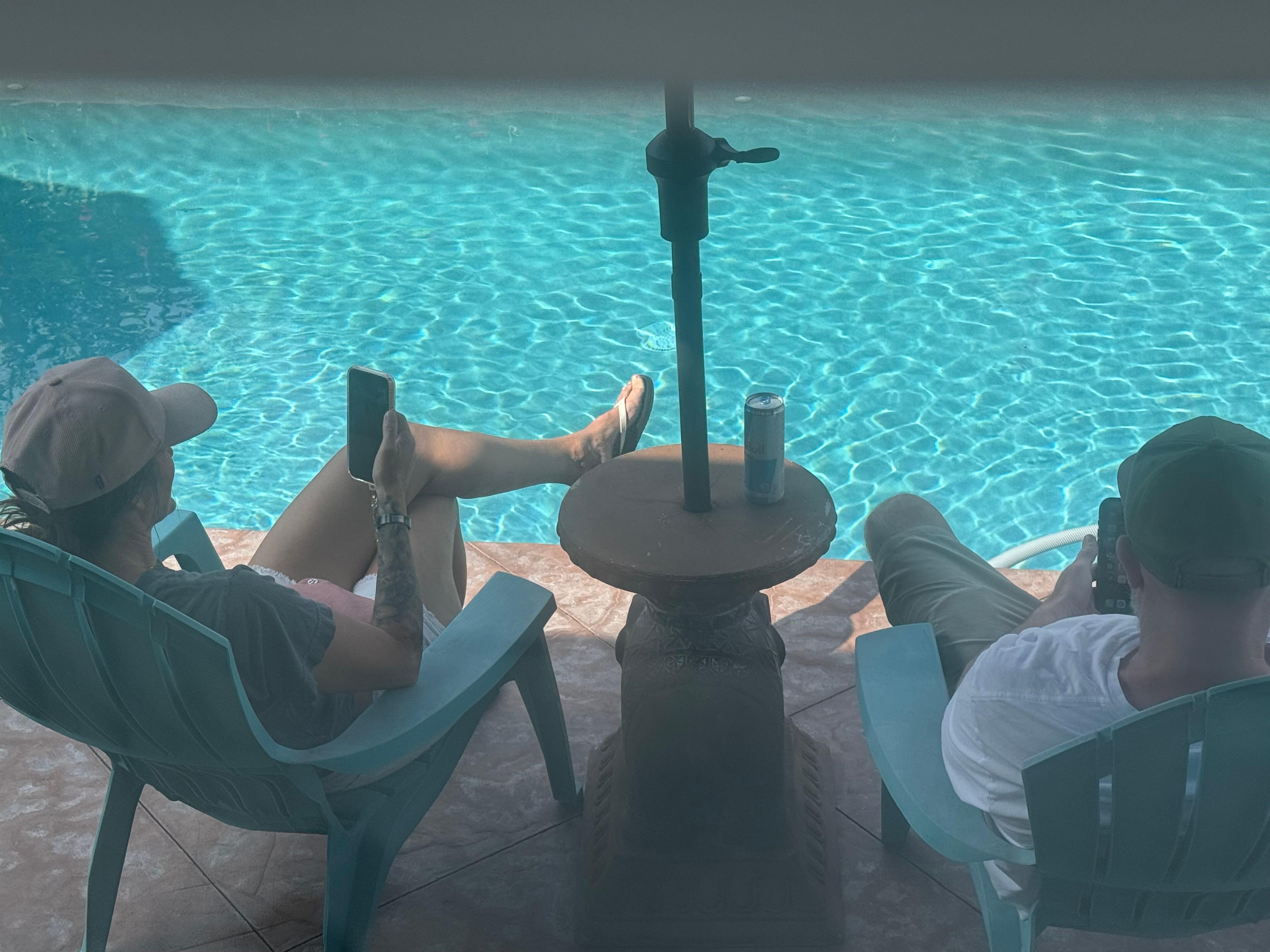 This was sent to us by the host when we were waiting for  our ride to the airport. 