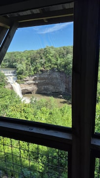 View from the porch. This was visible from all windows!!!!