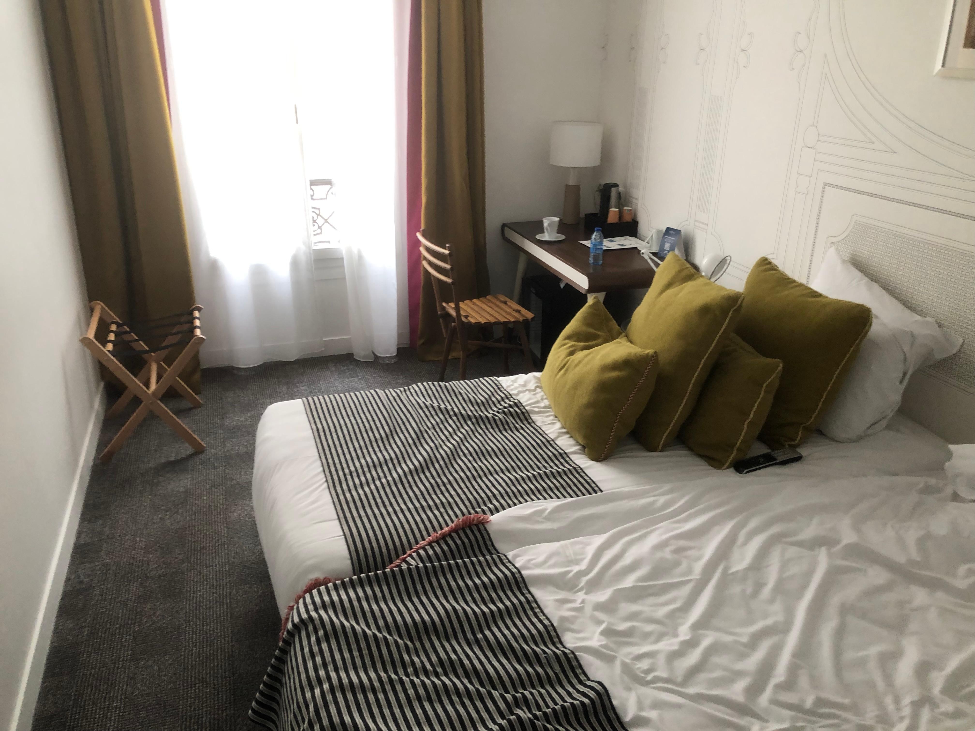 There is also a very long hallway with a clothes closet and the bathroom at the end. Lots of space.