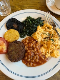 Second day breakfast - veggie fry up