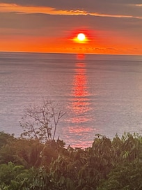 Beautiful sunset each day.