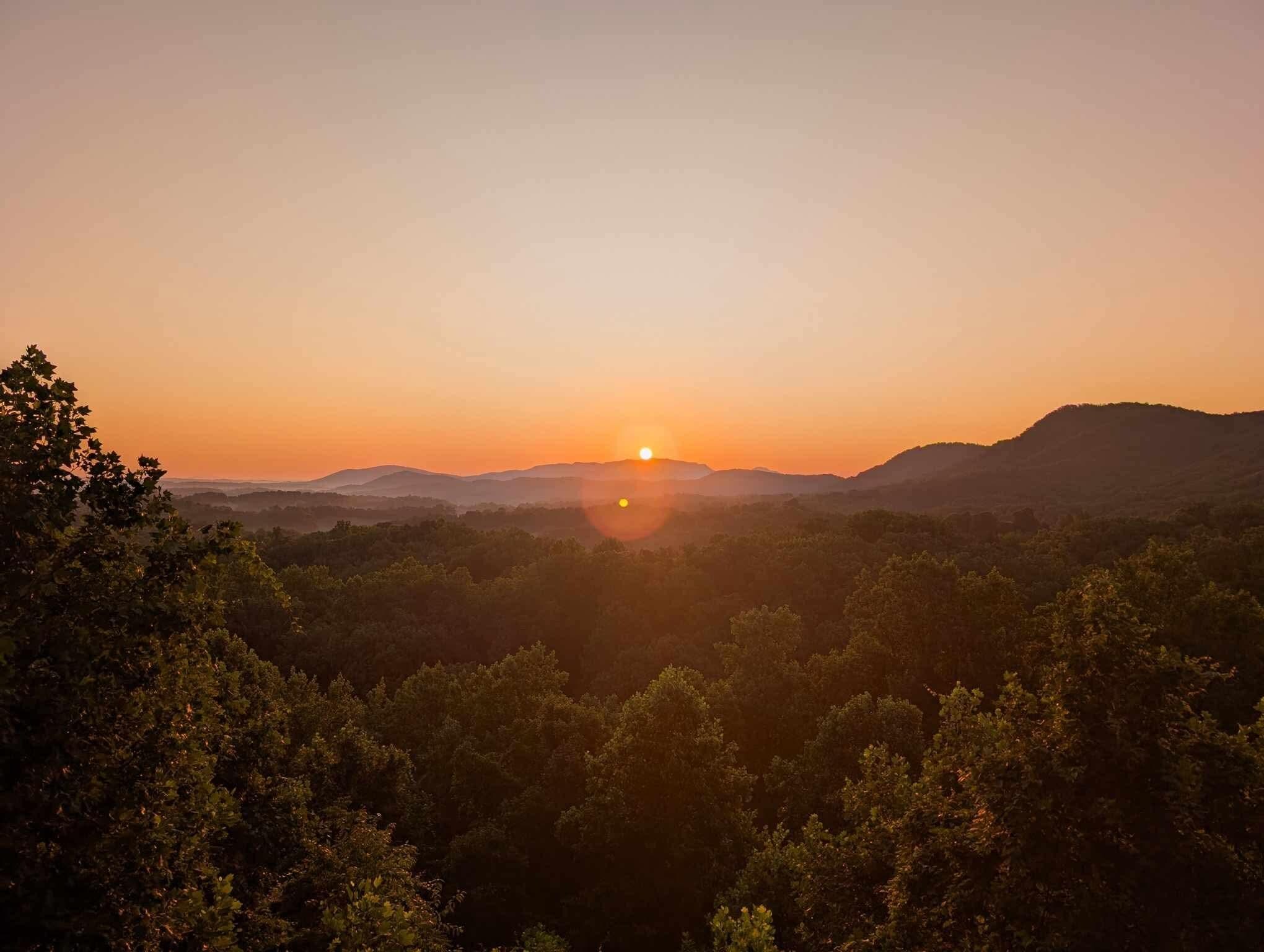 beautiful sunrise views!