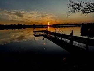 Sunset on Lake Fremont