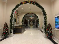 Getting ready for Christmas.