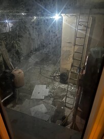 This is the area right in front of the entrance to my room