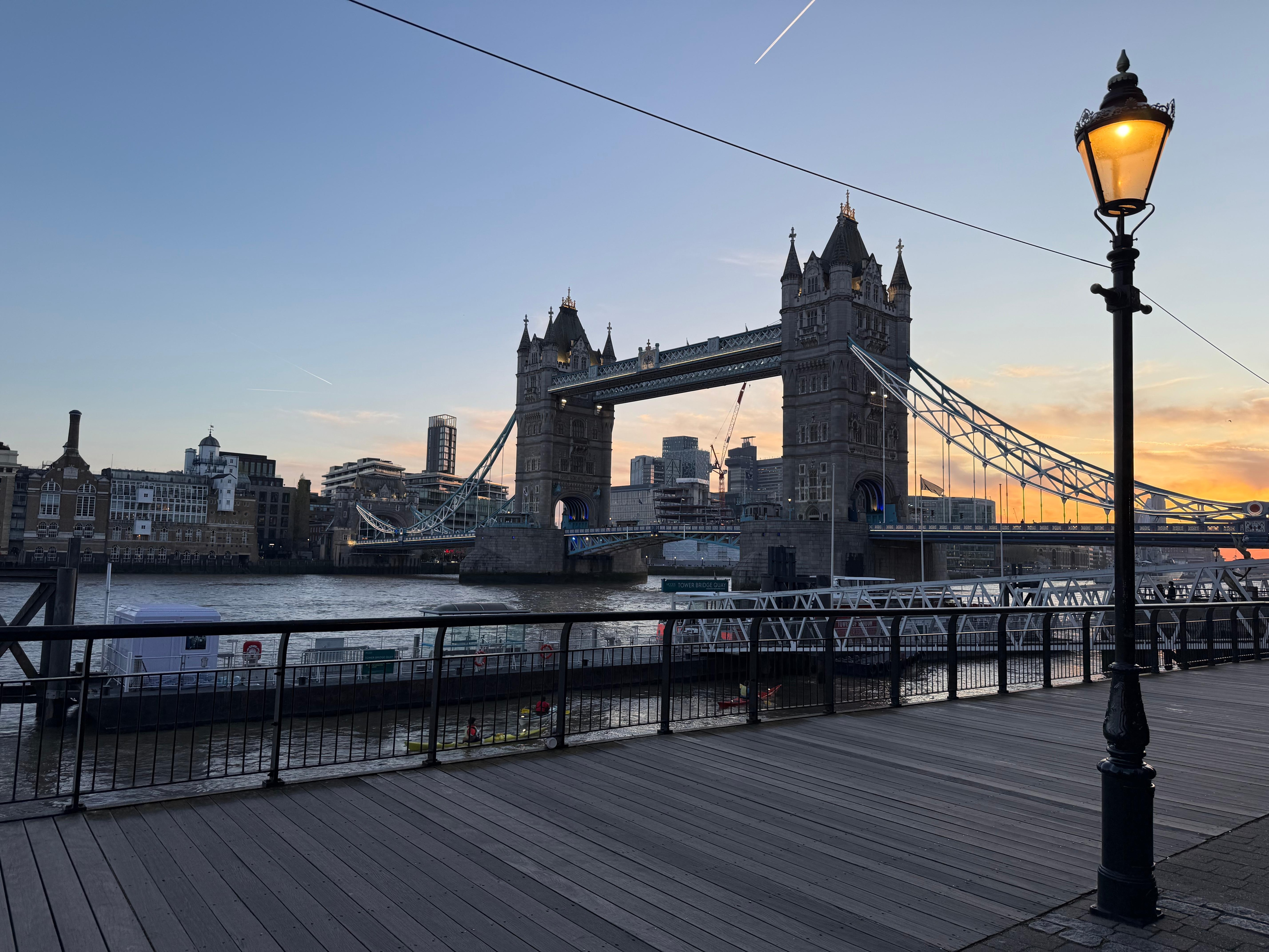 View at entrance to hotel 
