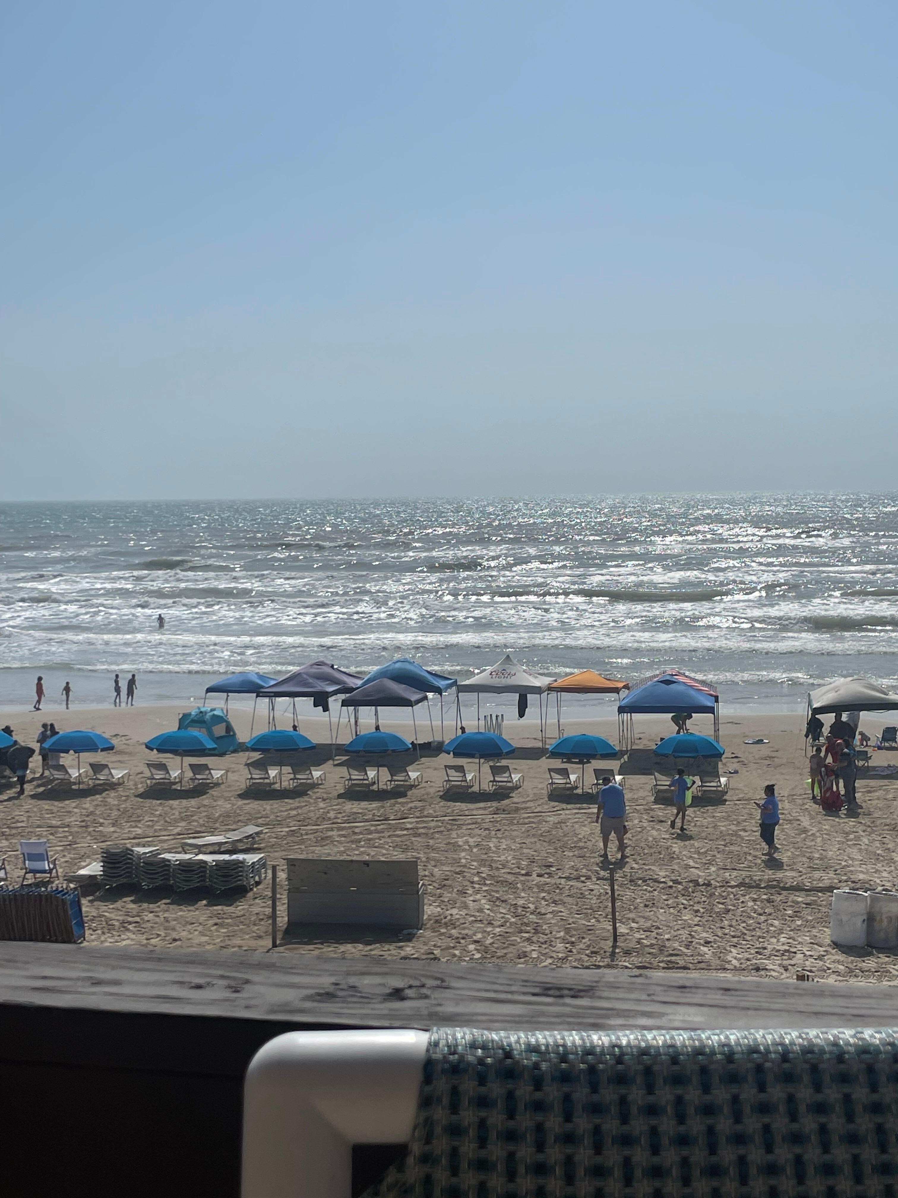 View from the balcony