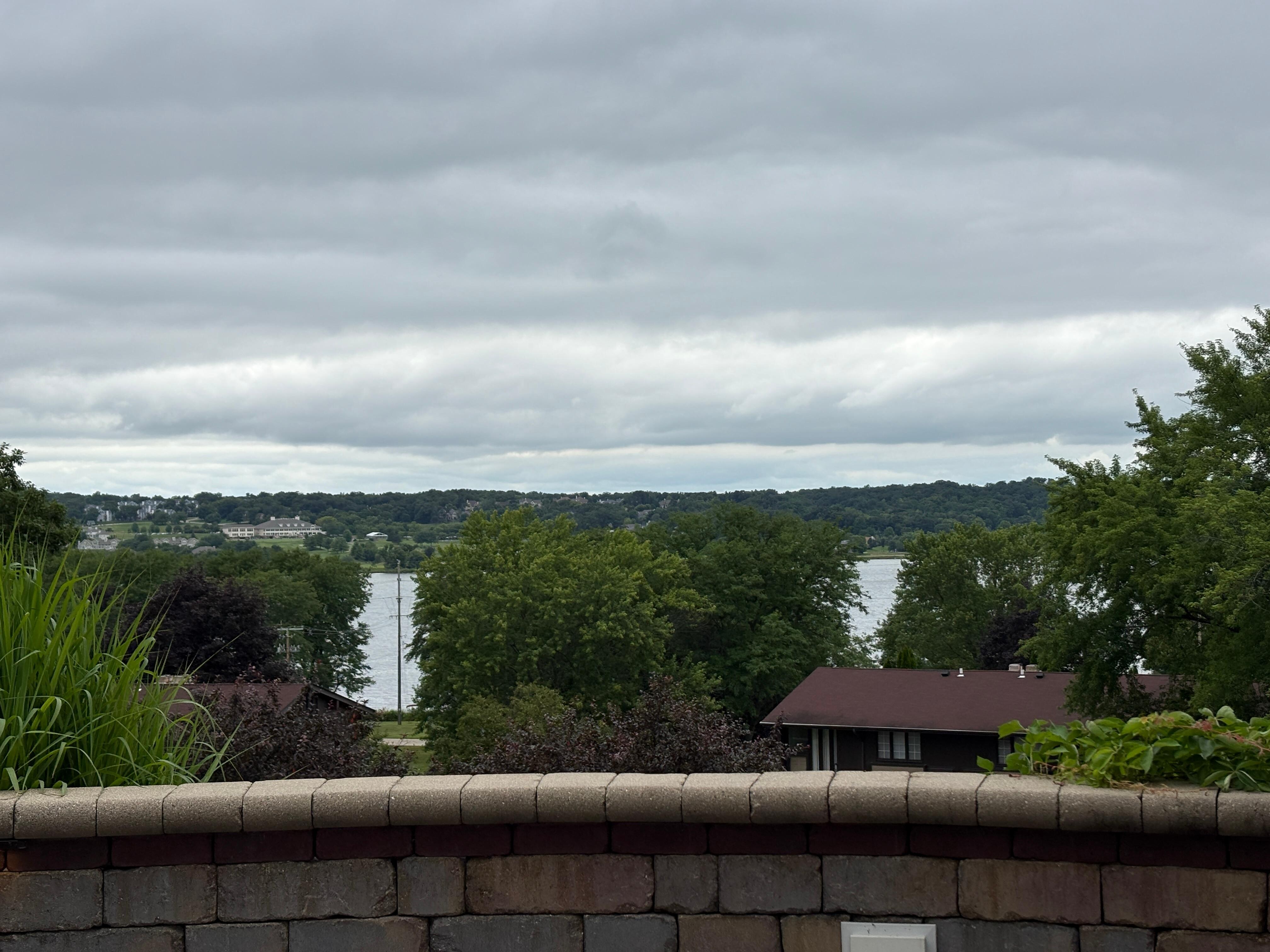 View from the deck bar area