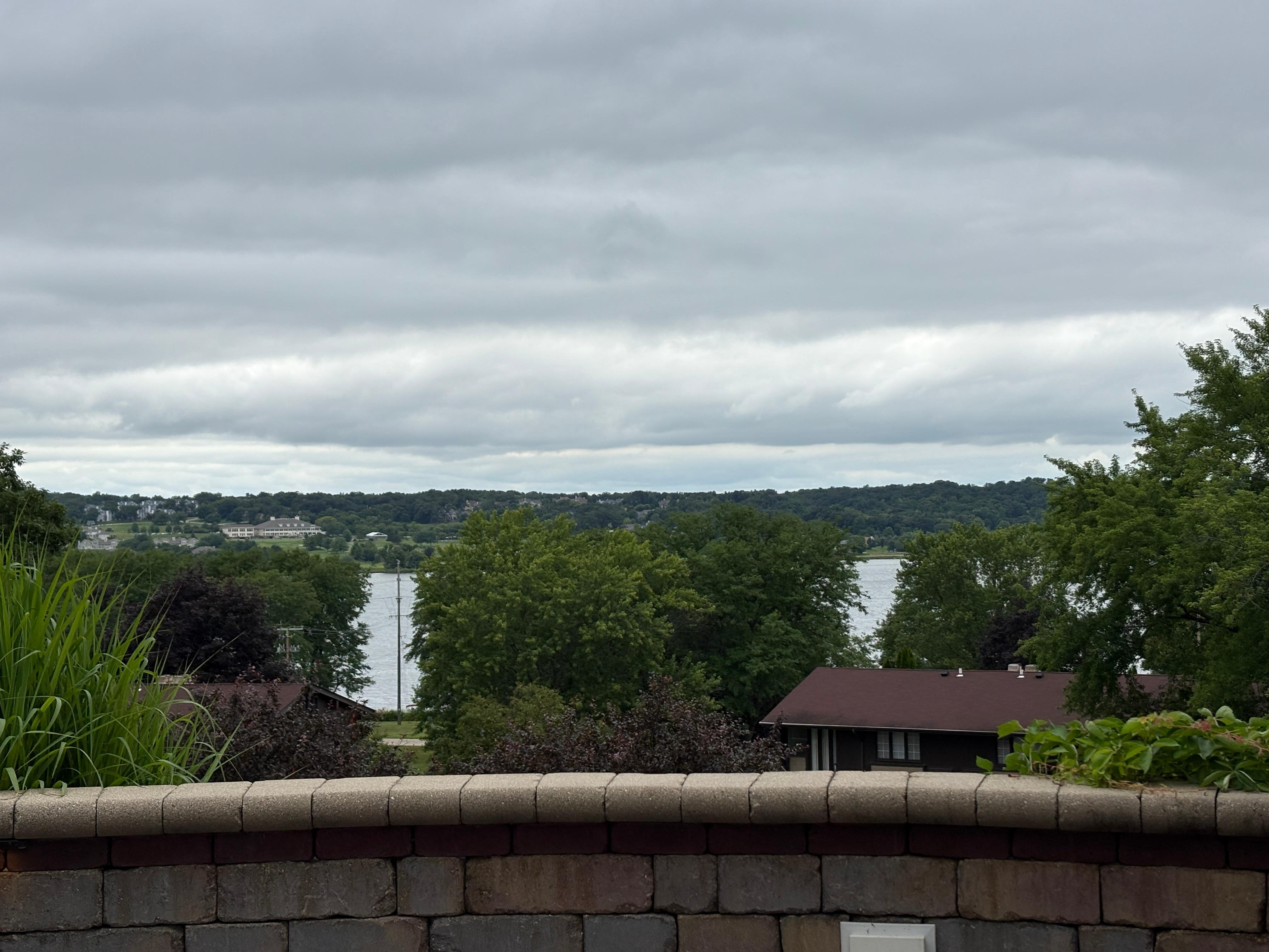 View from the deck bar area