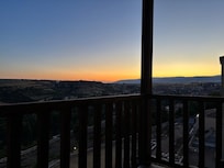 Amanhecer. Vista da Varanda.