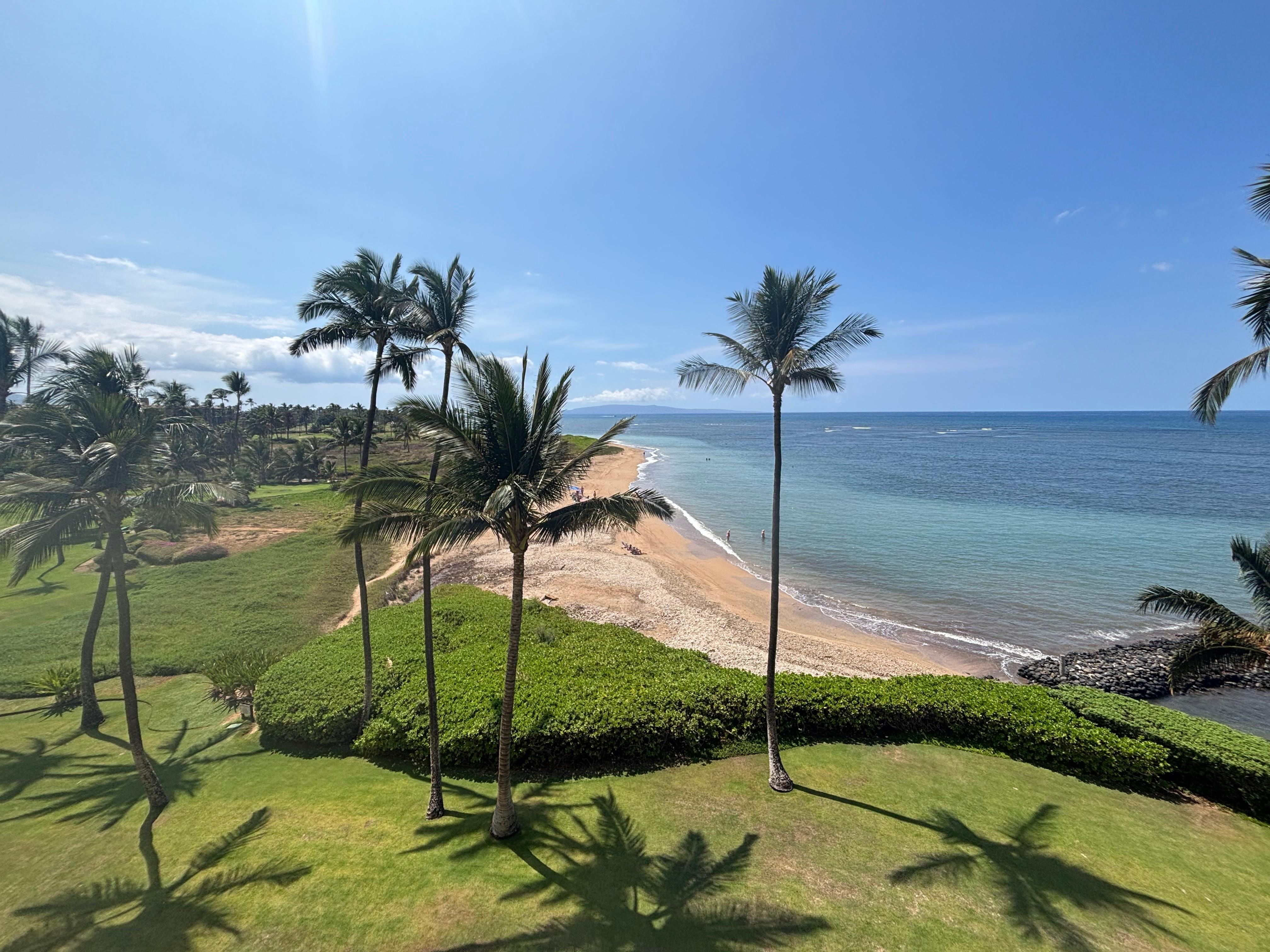 View from the balcony 