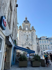 View from outside the hotel