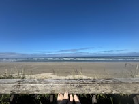 From the deck of the house.