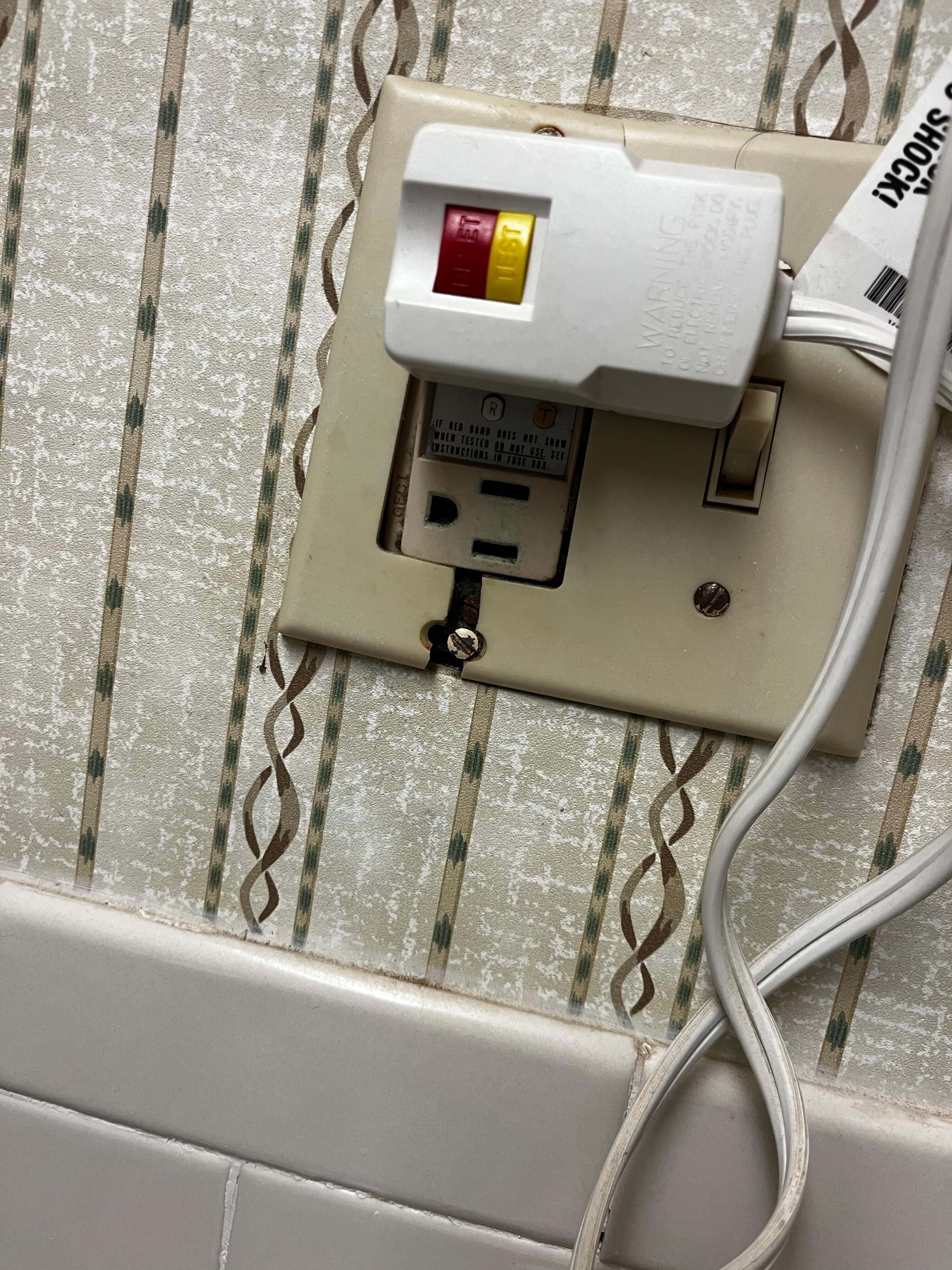 Outlets covers broken