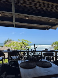 Vista desde el restaurante