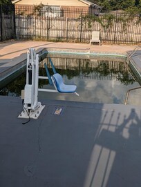 Dirty and unusable pool