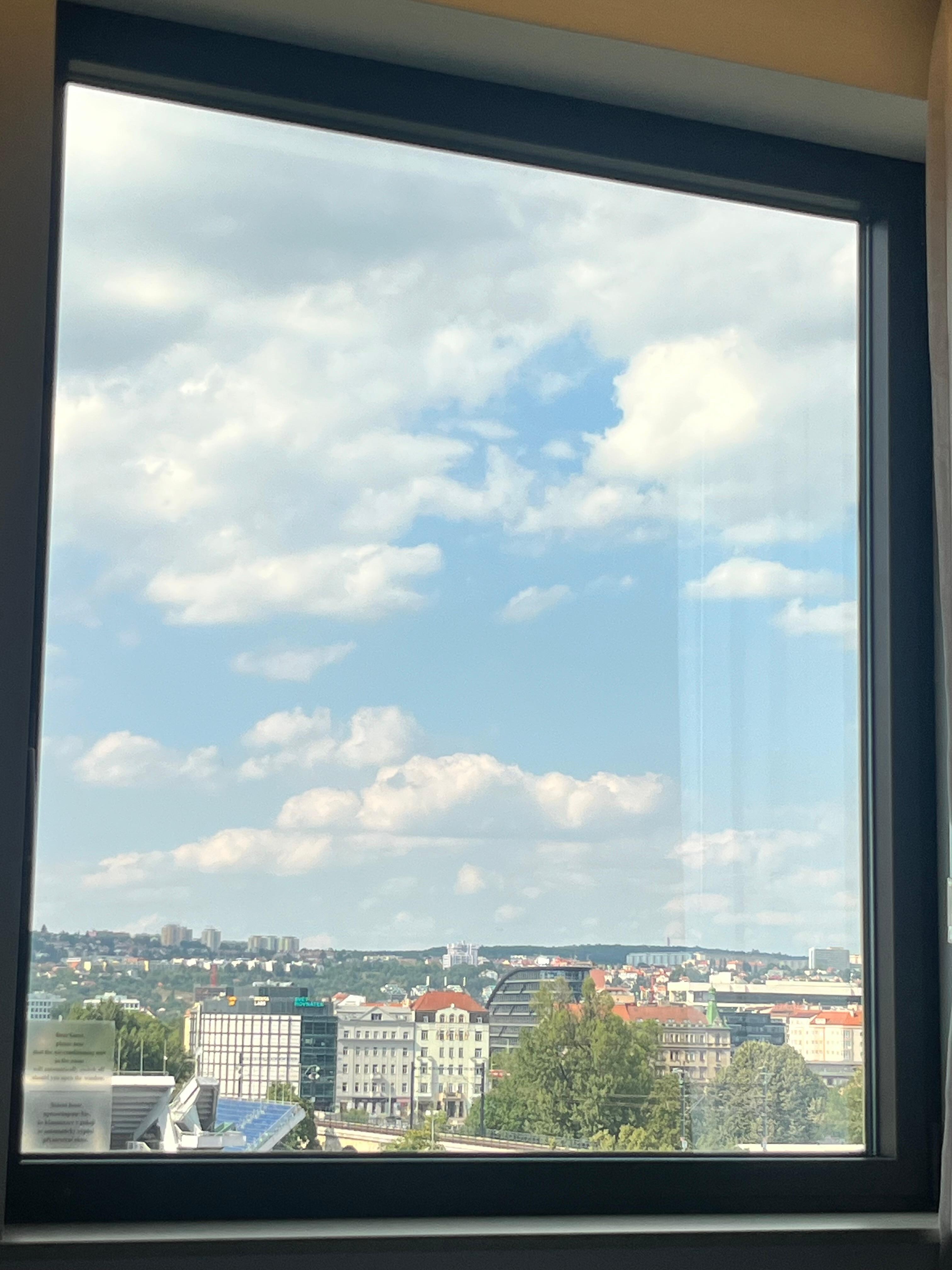 The view from our room - fantastic 