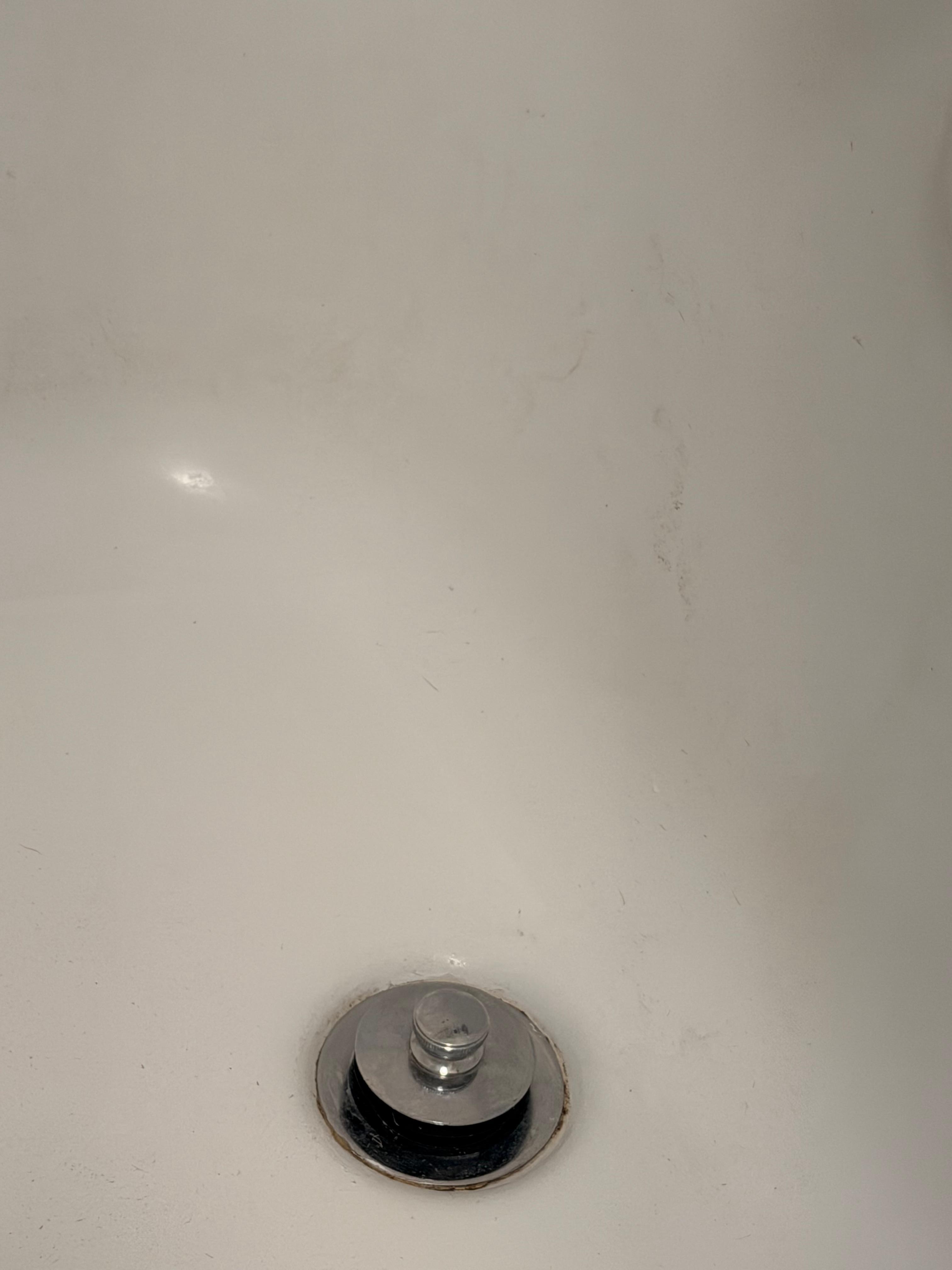 Not sure the tub was even cleaned 