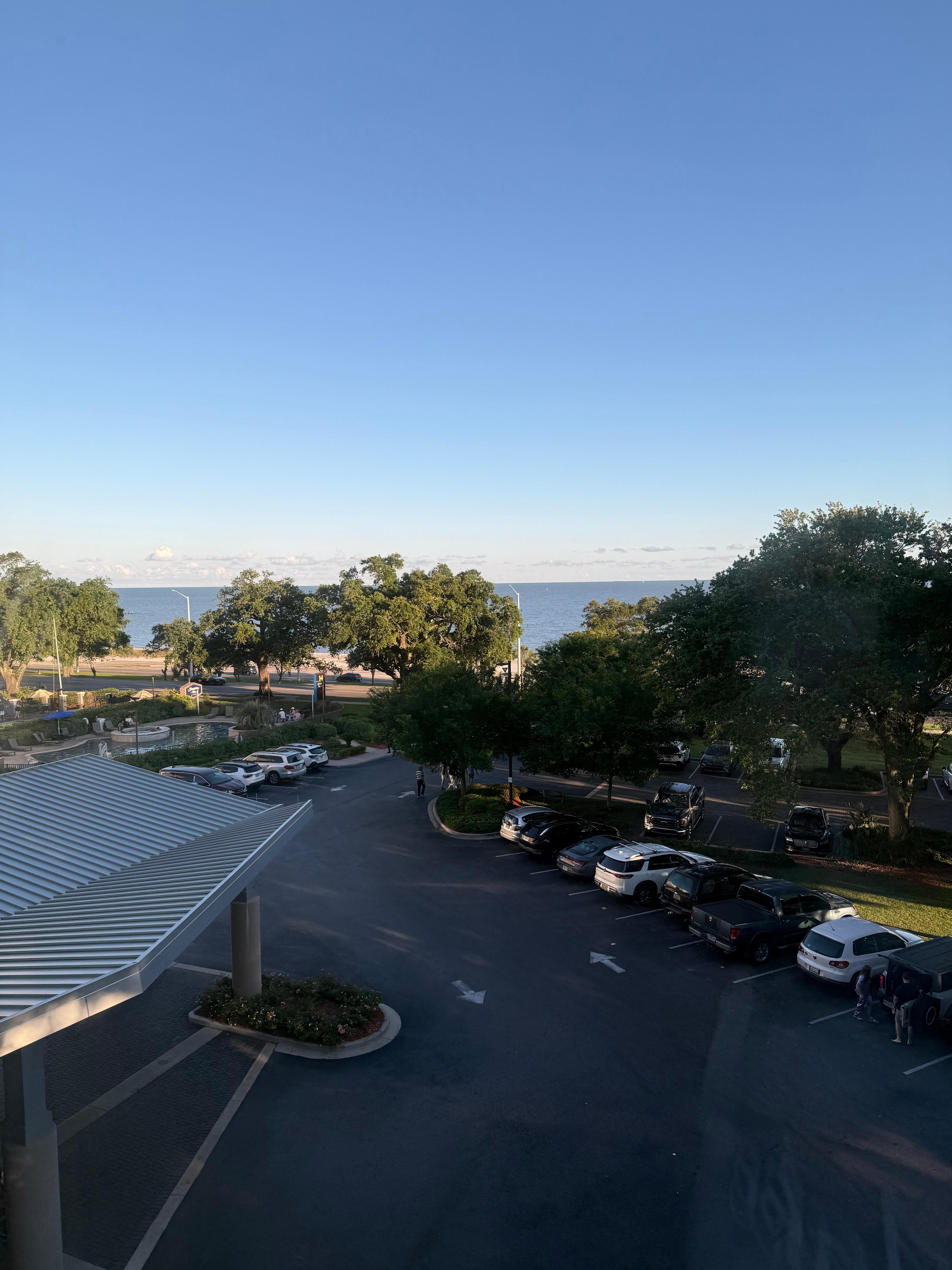 View from our room.