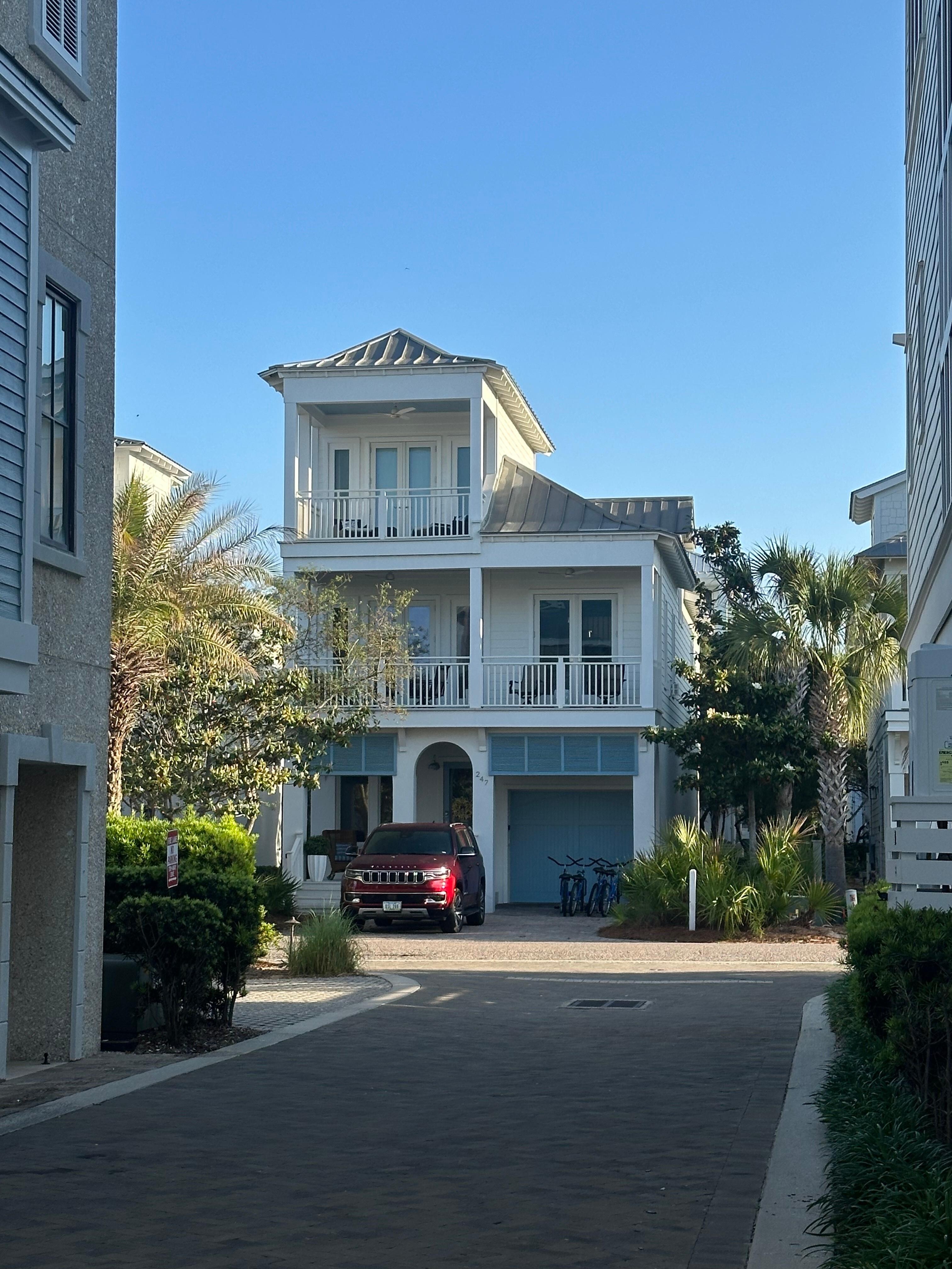 The house