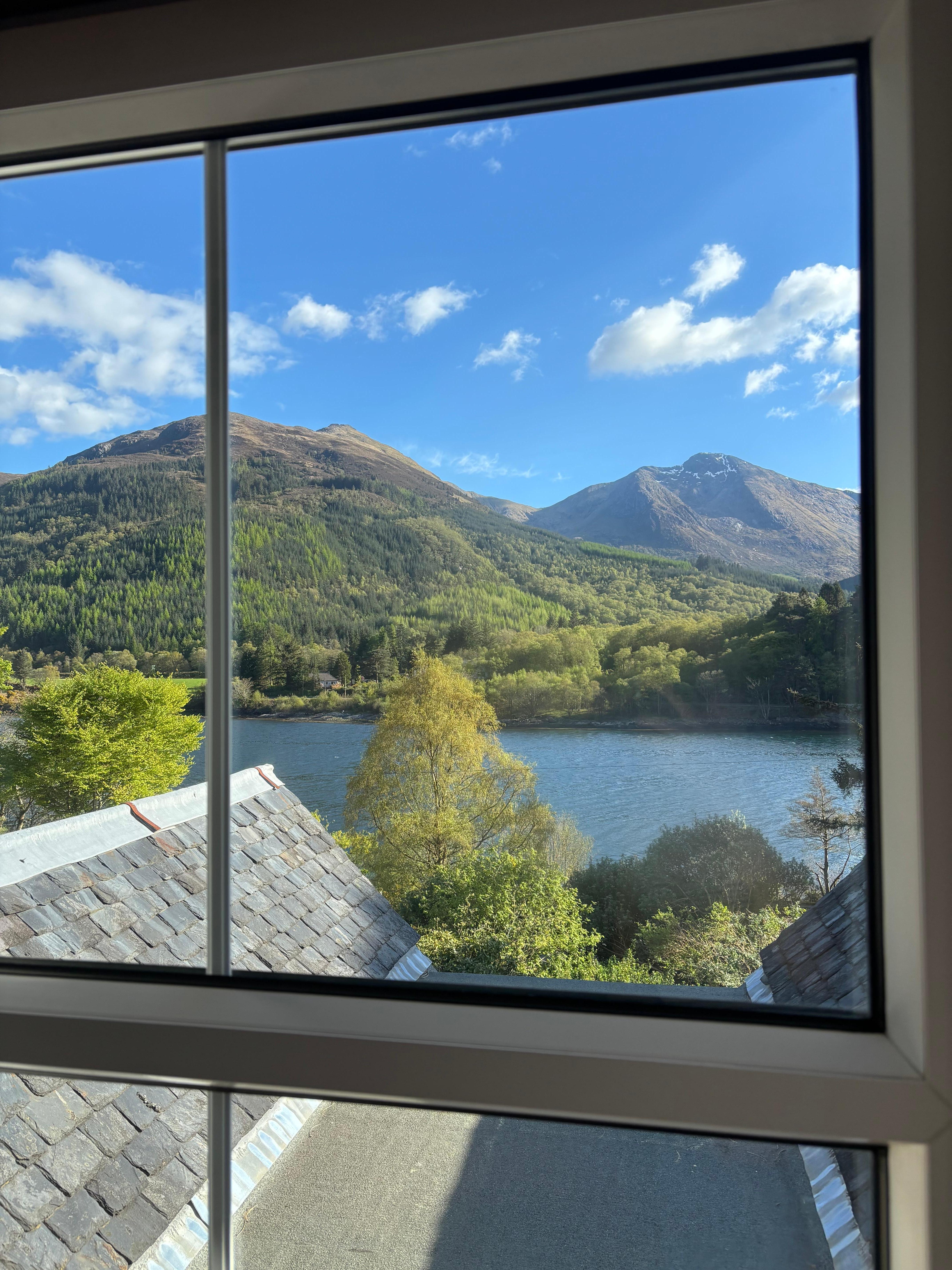 Utsikt från hotellrummet