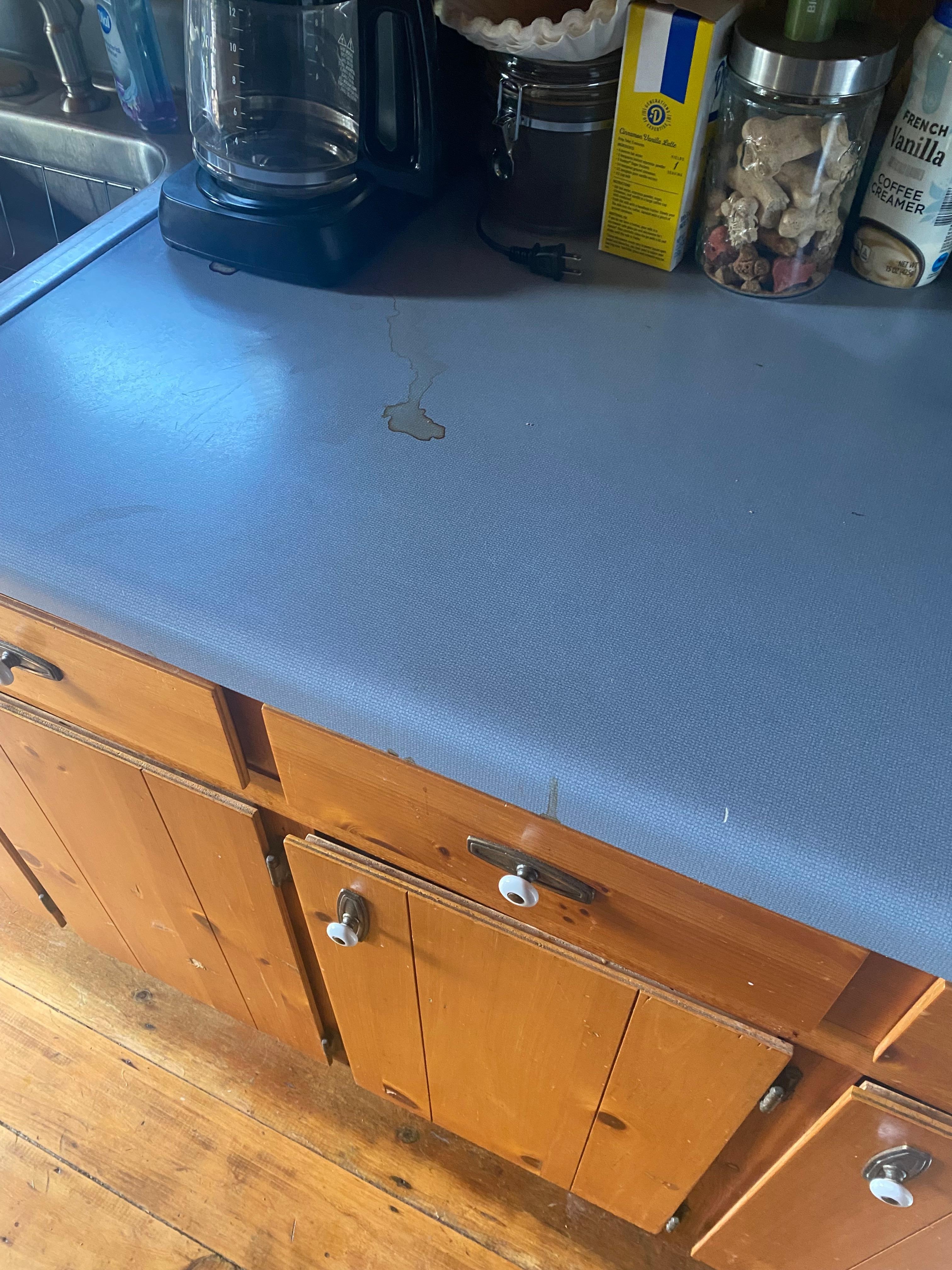 Dirt countertop
