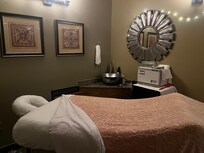 Time for our massage! Heavenly bliss!