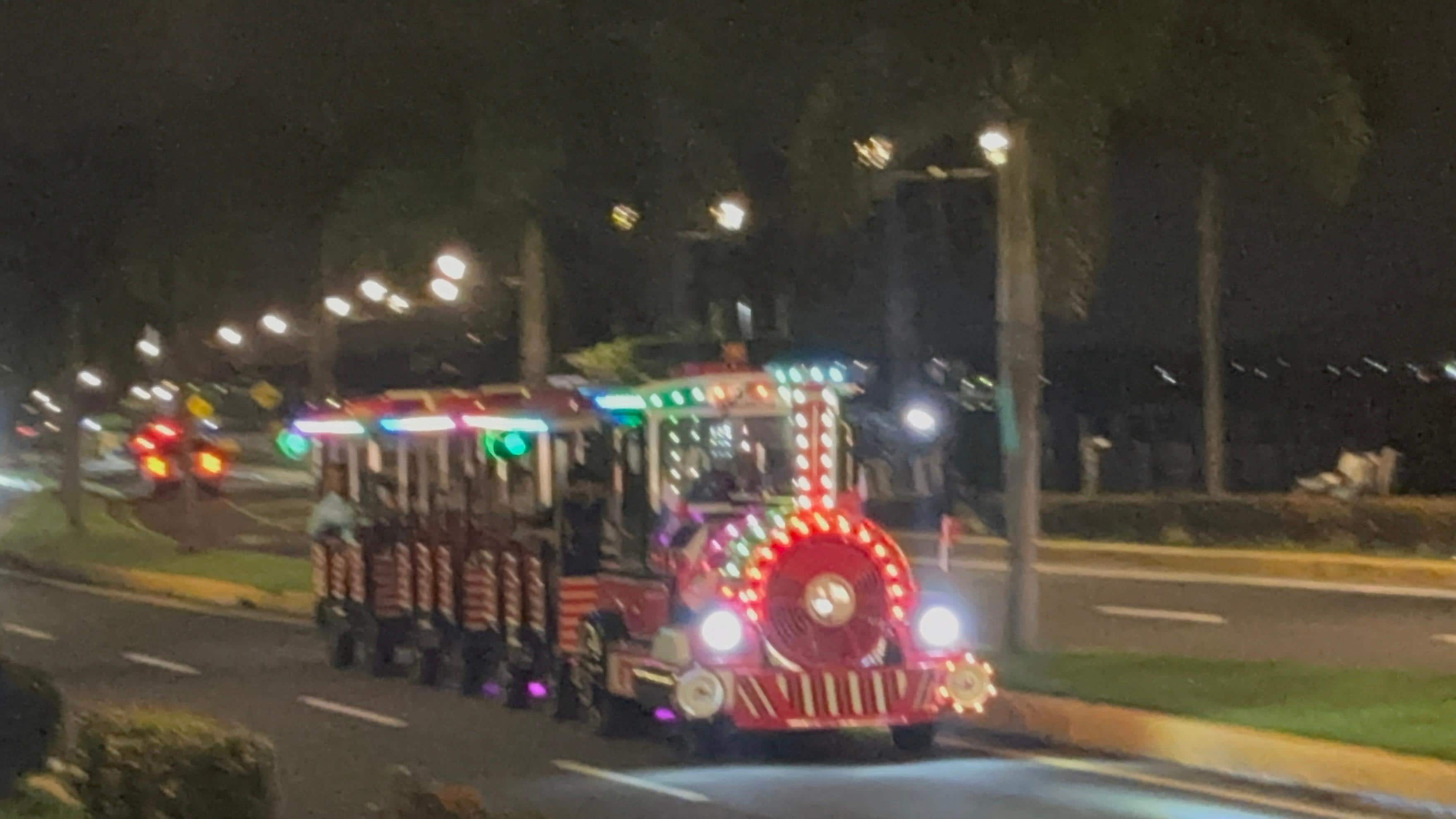 Train ride around the islands