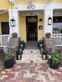 Entrance with porch