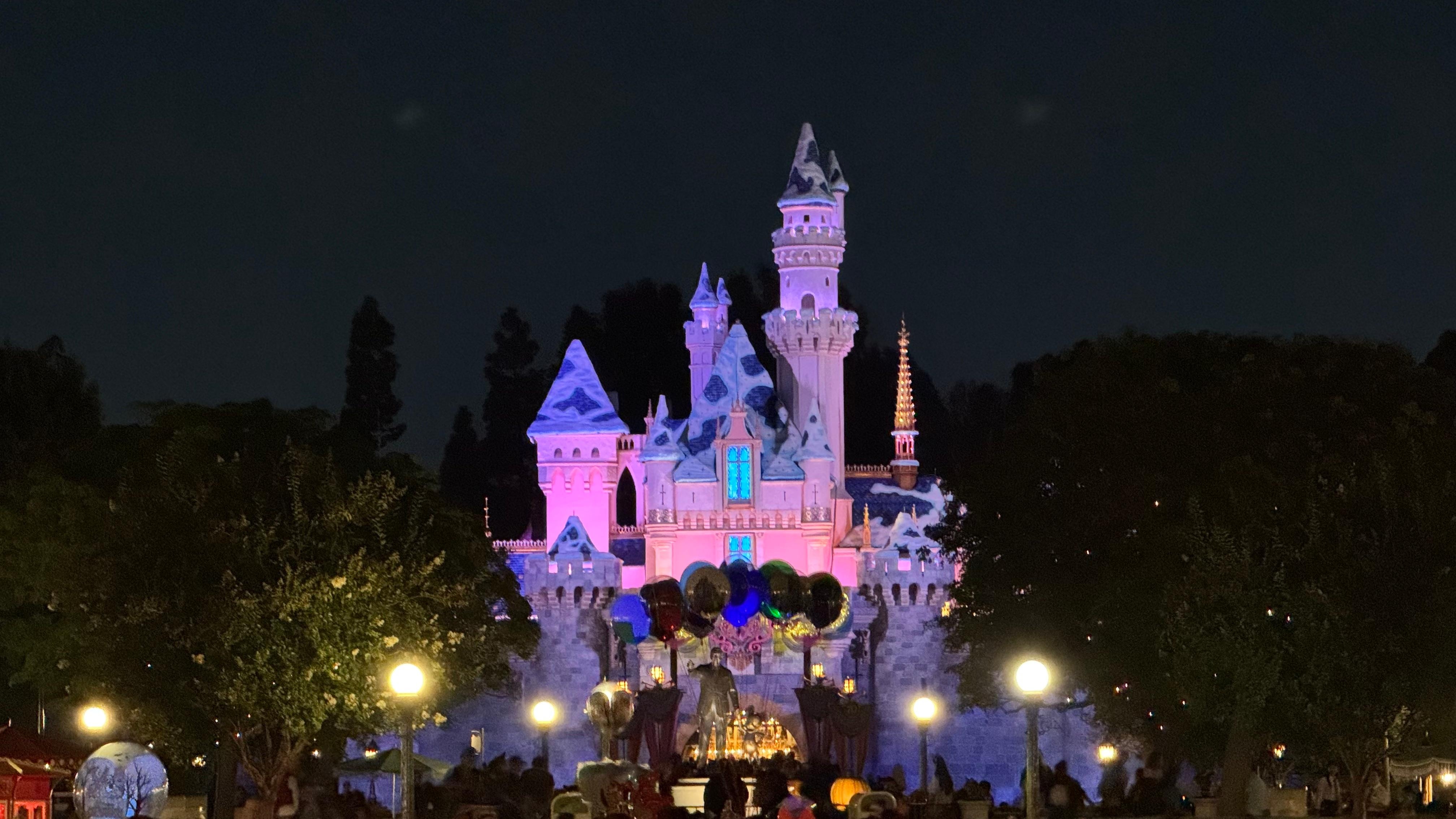 The Castle at night