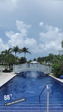 Pool at resort