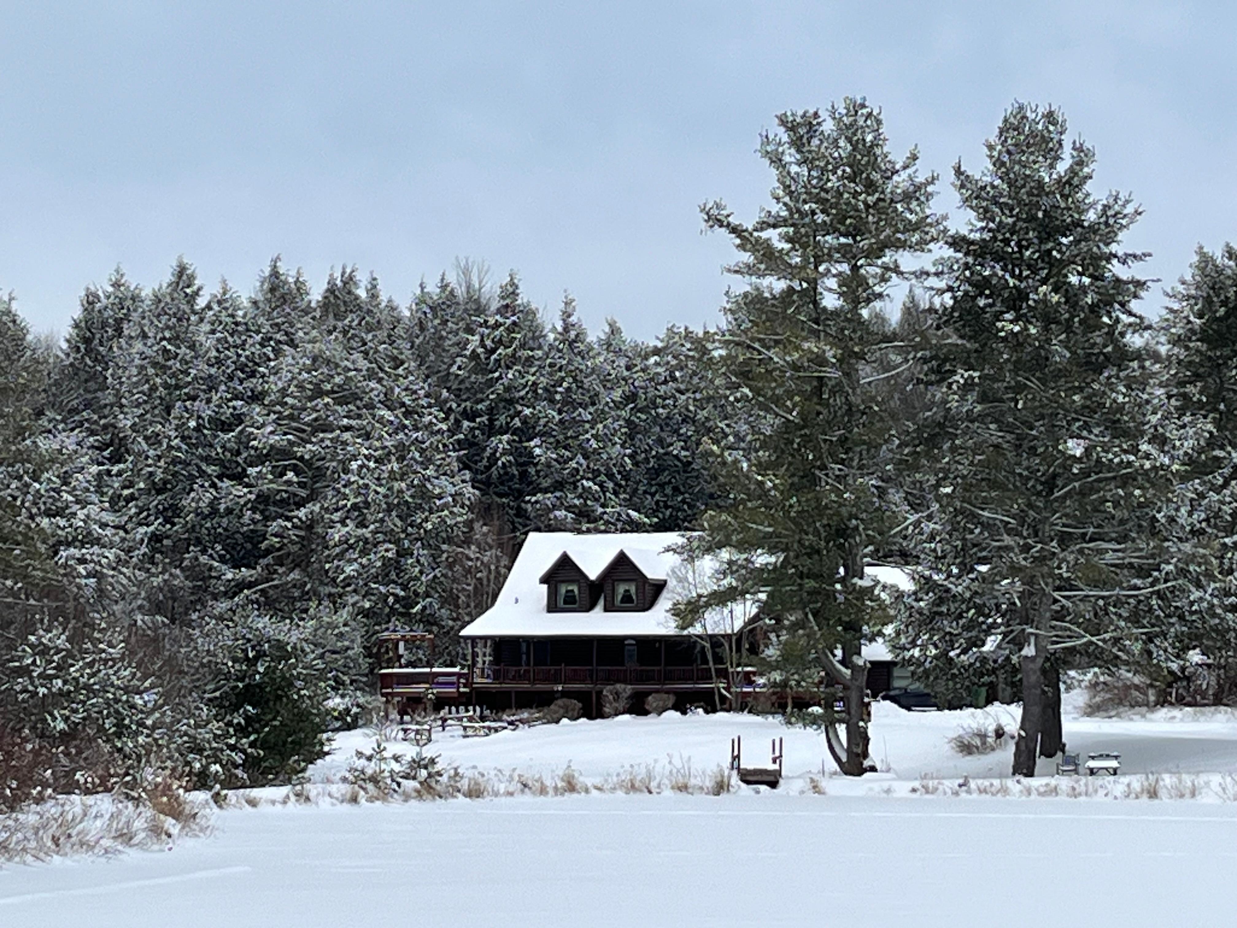 We received 9 inches of snow, and the driveway was promptly plowed